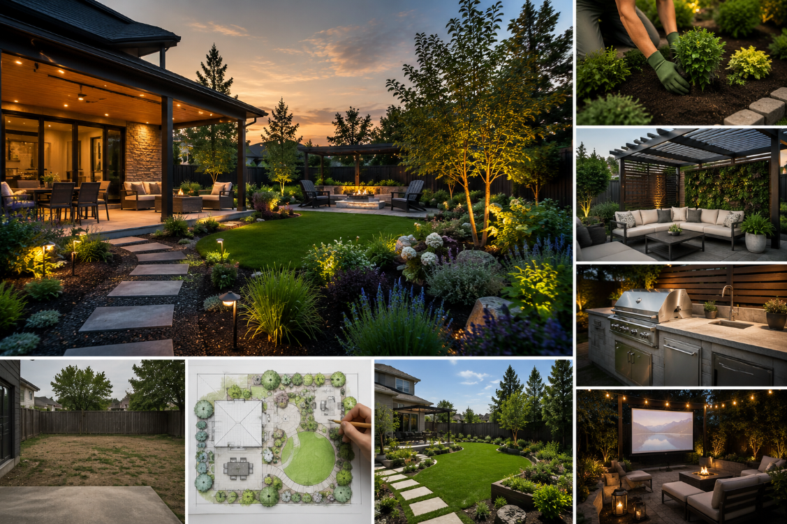 transform your backyard and outdoor space